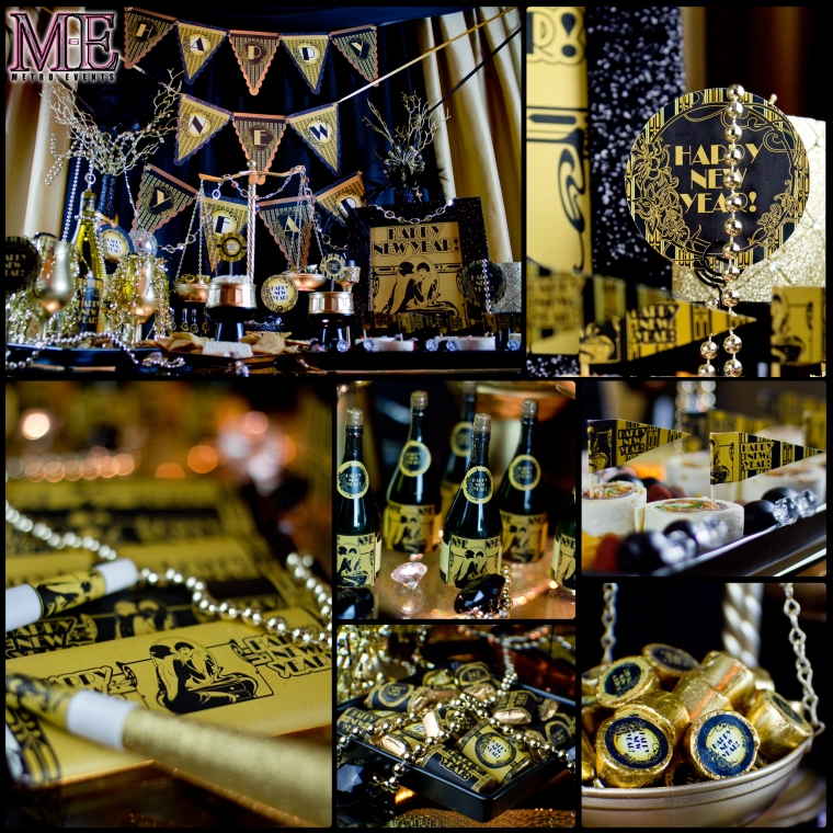 Great Gatsby New  Years  Eve  Decorations  Metro Designs and 